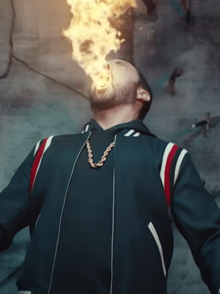 Eminem - still from Godzilla video