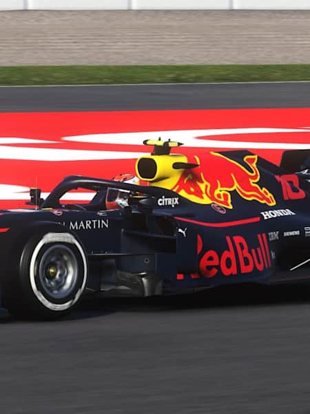 Image of a Red Bull car in F1 2019.