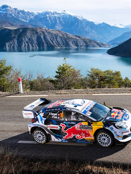 Adrien Fourmaux w akcji w sezonie 2024 WRC
