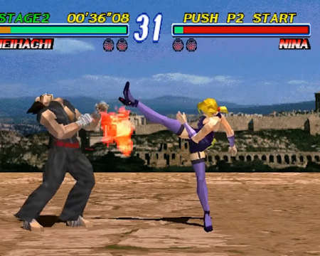 Ein Screenshot von Tekken 2