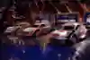 Cars seen at the WRC launch at the Hangar 7 in Salzburg, Austria on January 15, 2022.