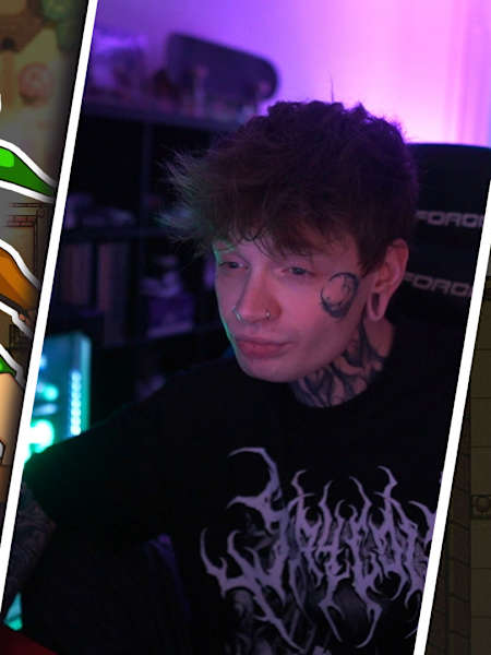 Ein Portrait des Spieler Tonx gemeinsam mit dem Helden Link