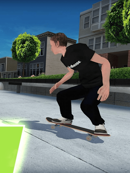 Tony Hawk patinando en Tony Hawk's Skate Jam