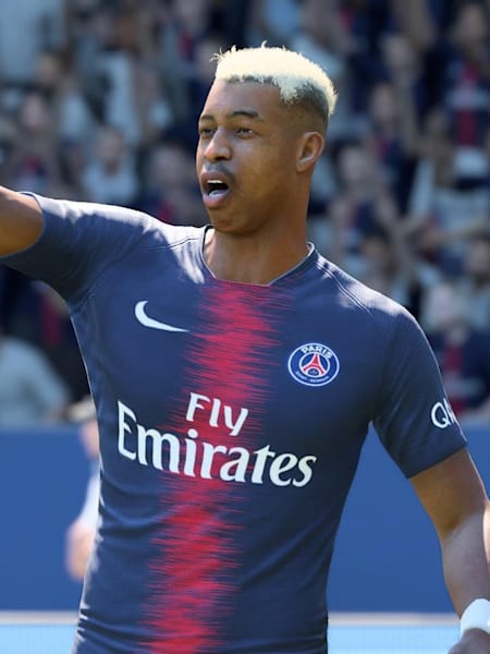 Kimpembe debuted in FIFA 15 with a rating of just 59 in Career Mode
