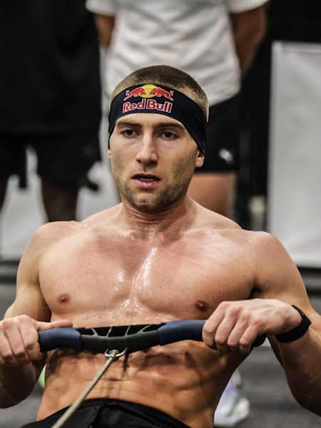 Jake Dearden während Beyond The Rox (HYROX) Staffel 1 in Las Vegas, Nevada, Vereinigte Staaten am 31. Januar 2025.