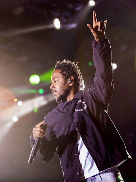 Kendrick Lamar at Bonnaroo 2015