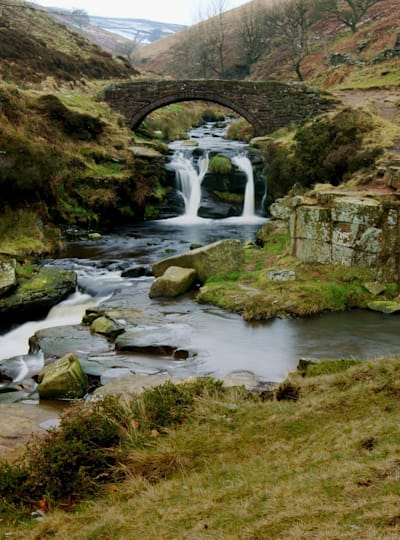 This stretch of the River Dane has some of the purest bathing in the Peaks