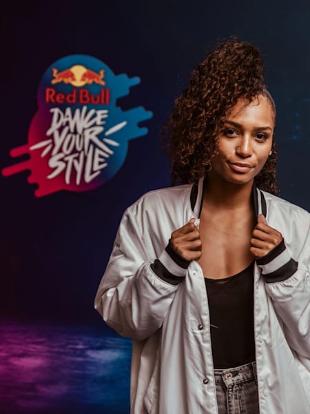 Portrait of dancer Mels, a finalist at Red Bull Dance Your Style 2019 in Paris, France.