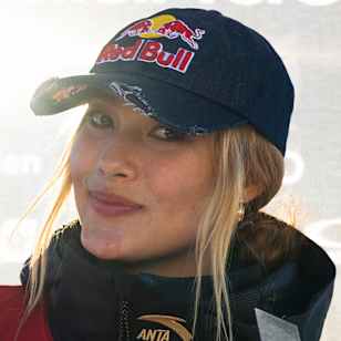 Eileen Gu winner of the Laax Open in Laax, Switzerland on January 17, 2025