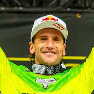 Ken Roczen at SMX World Championships Round 14 at Huntington Bank Stadium in Cleveland, Ohio, USA on April 18, 2026.