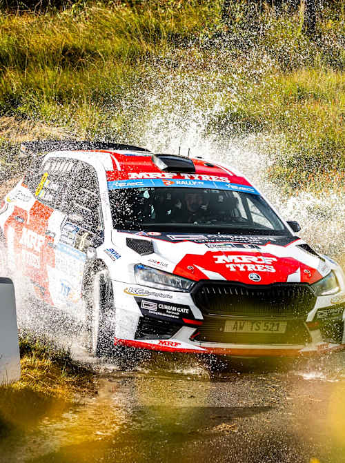Team MRF Tyres has been a Ceredigion regular
