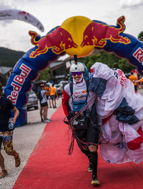 Simon Oberrauner (AUT1) at Turnpoint 4, Sexten Dolomites