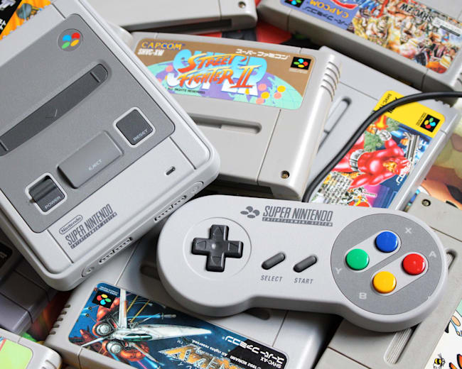 what games are on the snes mini