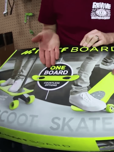 MorfBoard, la tabla de skate que se convierte en scooter y en tabla para saltar o ganar equilibrio.