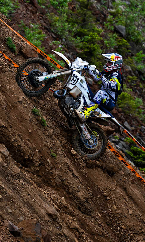 Billy Bolt seen during the Red Bull Erzbergrodeo in Eisenerz, Austria on June 1, 2025