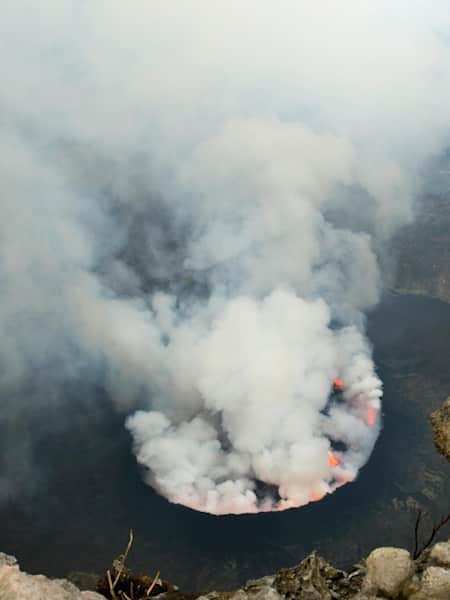Volcanes activos más espectaculares: Nyiragongo