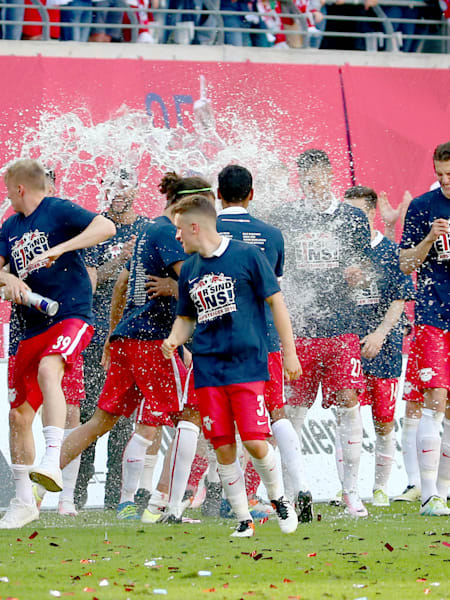 RB Leipzig viert feest