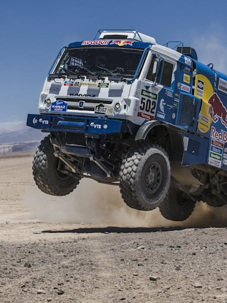 Seven of the most extreme offroad vehicles: Kamaz.