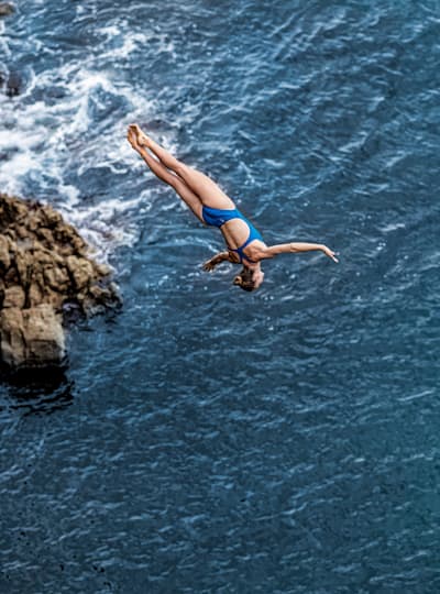 Ellie Smart 4 Fitness Tips - Red Bull Cliff Diving
