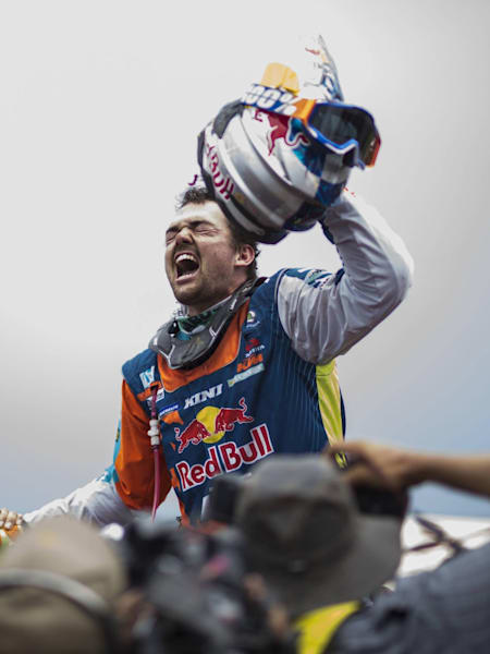 Matthias Walkner a remporté le rallye Dakar 2018 dans la catégorie moto pour la première fois.