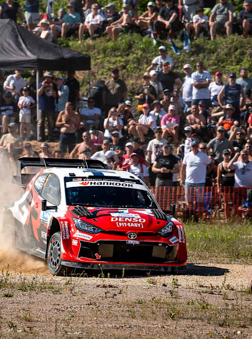 Sami Pajari remains on track for a breakthrough WRC victory