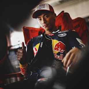Alfonsi Daquigan in the garage of Jerez 2026