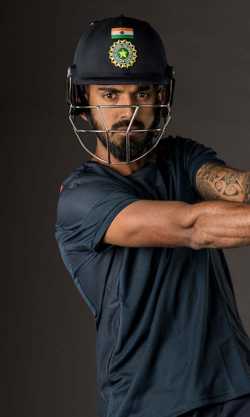 Lokesh Rahul poses for a portrait in Mumbai on December 26, 2017.