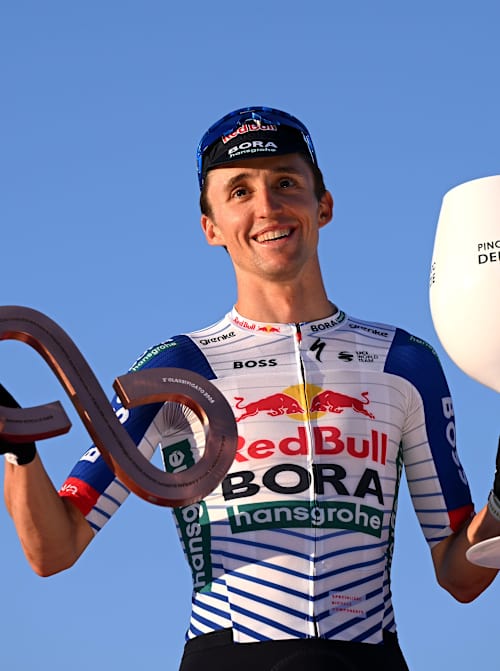 Red Bull – BORA – hansgrohe's Jay Hindley back on the Giro podium