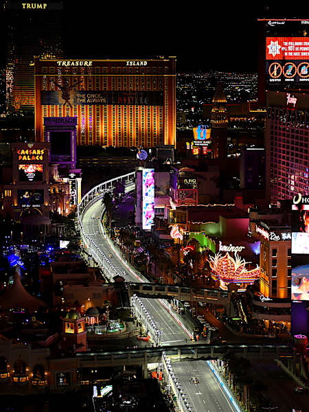 Le luci della Strip di Las Vegas