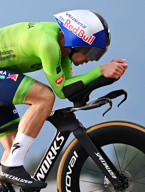 Primož Roglič wins European Championship gold in the time trial