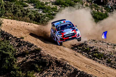 A hard-charging Fontana seized the WRC3 lead on SS10