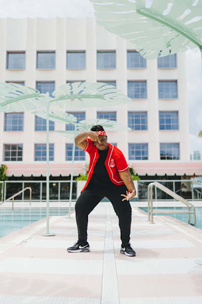 Rogue poses for a portrait in Miami, FL, USA on July 1, 2021