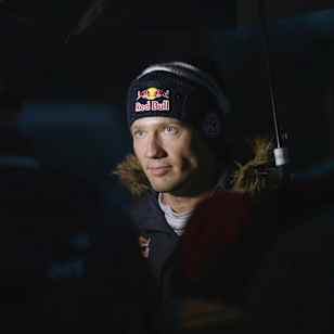 Sebastien Ogier (FRA) relaxes during the World Rally Championship 2014 in Monte Carlo, Monaco on January 16th, 2014   