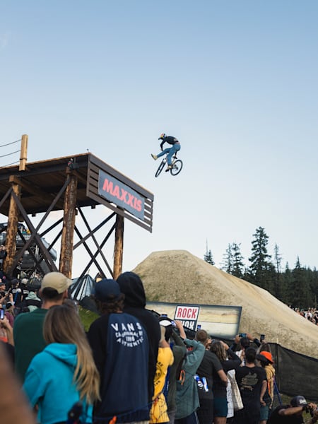Emil Johansson performs at Red Bull Joyride in Whistler, BC, Canada, on July 29, 2023.  