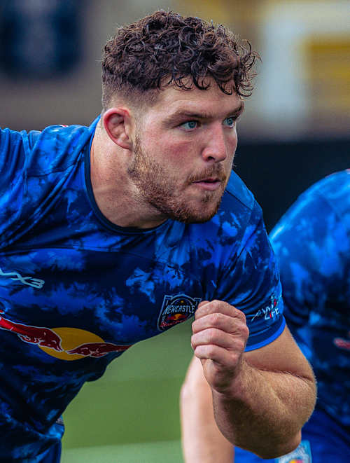 Allan Ferrie training at Kingston Park