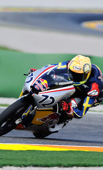 Alexander Kristiansson racing at Rookies Cup 2010