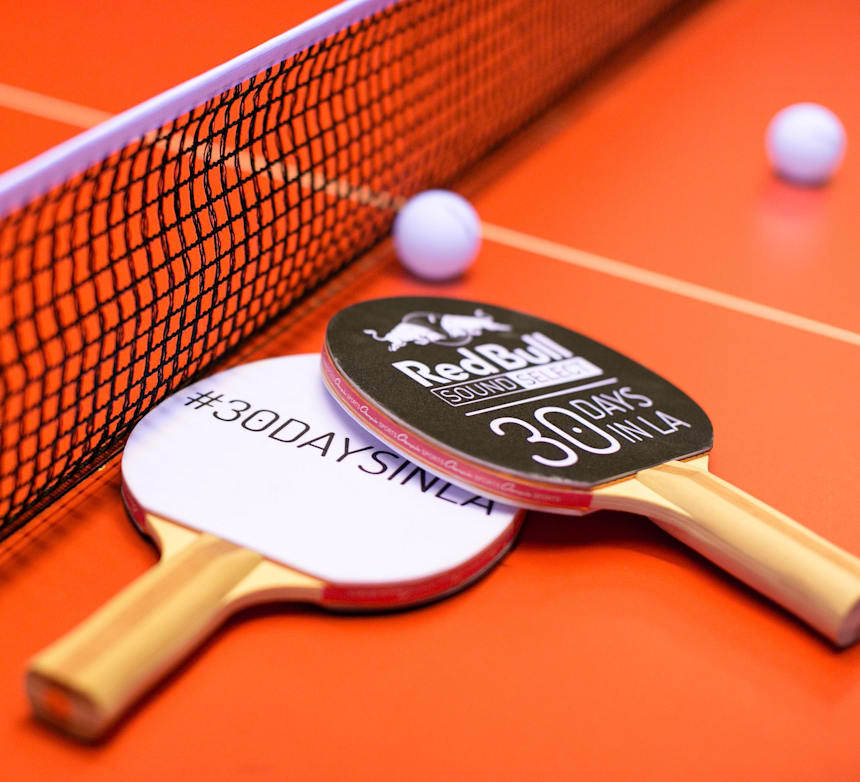 Table Tennis Red Bull