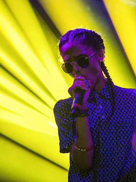 070 Shake performs at 3 Days in Miami.