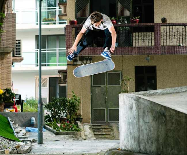 Three Skate Tricks With Yoshi Tanenbaum Red Bull