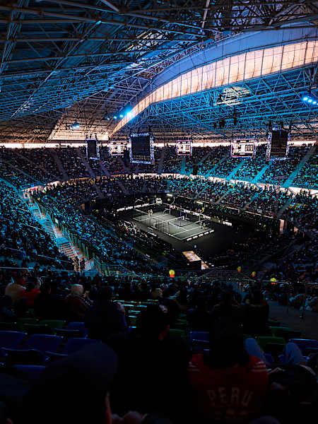 Stadium overview during the finals of the Premier Padel P1 Buenos Aires, Argentina on May 16, 2026. 