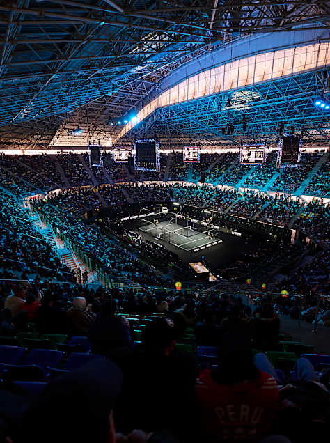 Stadium overview during the finals of the Premier Padel P1 Buenos Aires, Argentina on May 16, 2026. 