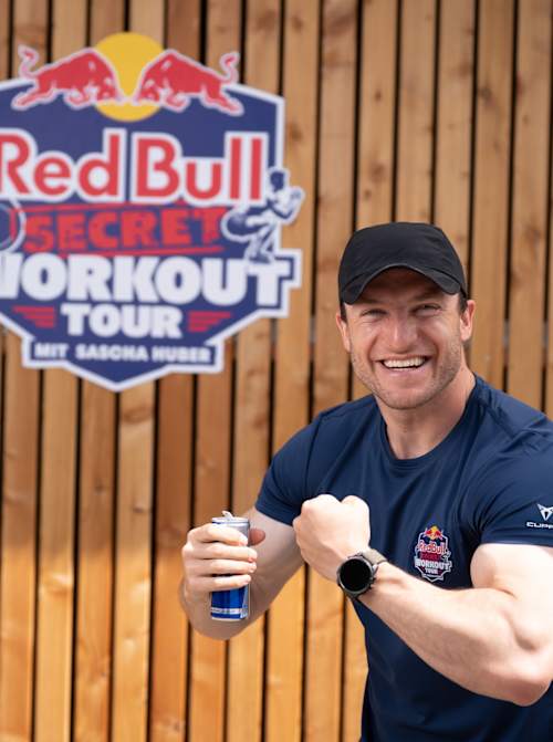 Red Bull Secret Workout Tour mit Sascha Huber