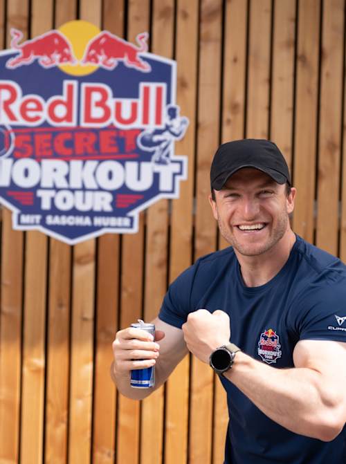 Red Bull Secret Workout Tour mit Sascha Huber