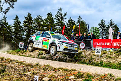 Hakalehto was in first until a mechanical failure put him out