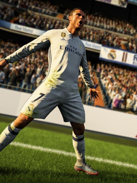 Cristiano Ronaldo in FIFA 18.