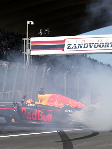 Max Verstappen na Circuit Zandvoort w Holandii