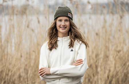 Beachvolleyball-Ass Svenja Müller ausnahmsweise mal nicht auf Sand