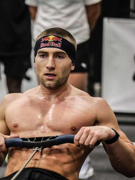 Jake Dearden during Beyond The Rox (HYROX) Season 1 in Las Vegas, Nevada, United States on January 31, 2025.