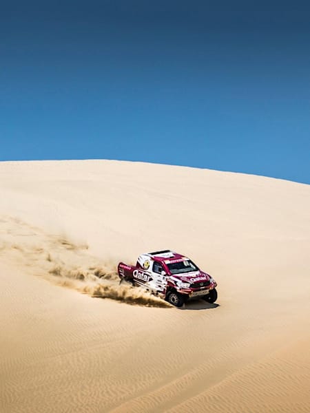 ناصر العطية في صحراء سيلين