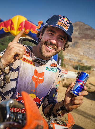 King of the Mountain: Mani Lettenbichler wins the Red Bull Erzbergrodeo. 